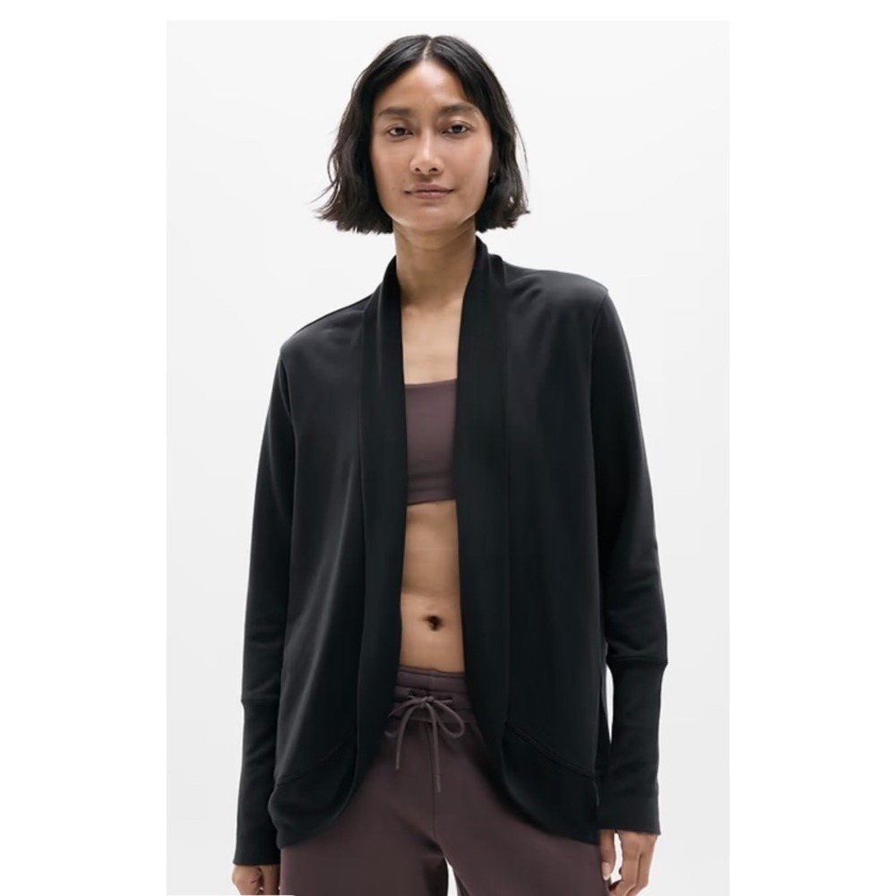 ATHLETA COASTER LUXE OPEN CARDIGAN NWT MSRP $89 SIZE XS